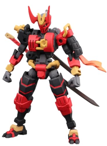 HiPlay KEMO FIFTYSEVEN Plastic Model Kits: Armored Puppet - Oni Flame, 1:24 Scale Collectible Action Figures (Oni Flame)