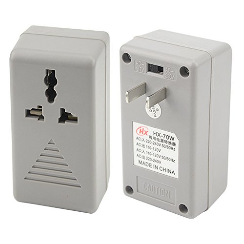 WGCD 35 Watt International Travel Voltage Converter Power Transformer 110v to 220v or 220v to 110v