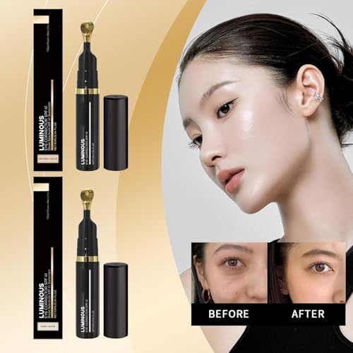 Luminous Eye Corrector SPF 41, Dark Circle Concealer, Full Coverage, Long Lasting, Conceals, Corrects, Covers, Hydrates, Highlights, Light Ivory, Instant Anti Age Eraser Eye Concealer (Ivory White, A)