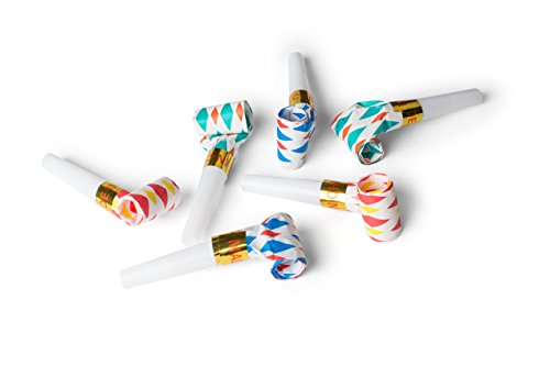 4 Birthday+Noisemakers+Blowouts+Whistles+Stuffers