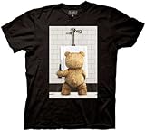 Ted Urinal Photo Men's Black T-shirt
