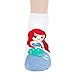 Socksense Animation Character Disney Series Women's Original Socks (Princess_5pairs), One Size