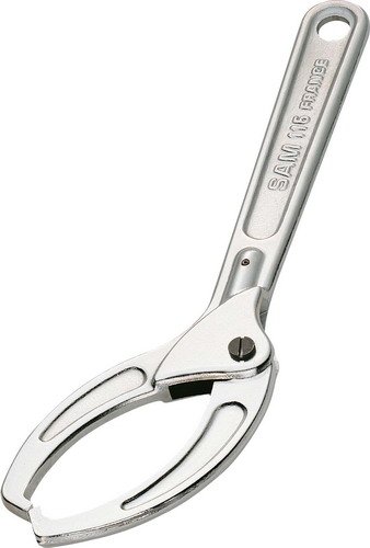 SAM Outillage 115 Sickle Spanner Expandable for Locknuts
