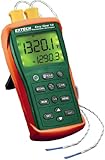 Extech EA15 EasyView Temperature Datalogging Dual Input  Thermometer