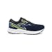 Brooks Mens Adrenaline GTS 19 Running Shoe - Black/Blue/Nightlife - D - 11.0