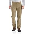Carhartt Men's Relaxed Straight Rigby Pant, Dark Khaki, W36 x L32