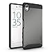 Sony Xperia X Case, TUDIA Slim-Fit Merge Dual Layer Protective Case for Sony Xperia X (Metallic Slate)