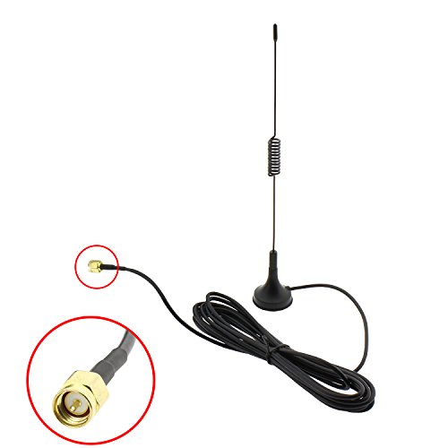 10 FT Premium HD Wireless Camera Male Antenna Extension 3M for 2.4GHz Wireless CCTV Wifi Security IP camera System