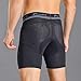 Przewalski Mens Cycling Underwear Shorts 4D Padded Bike Undershorts Bicycle MTB Liner Shorts with Silicone Leg Grippers Dark Black