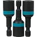Makita A-97667 Impactx 3/8&Prime; x 1-3/4&Prime; Magnetic Nut Driver, 3 Pack