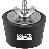 Aquatix Pro Pool Winterizing Plug Premium 1.5" to 2" Swimming Pool Winter Expansion Plugs with SS Screw, Stainless Steel Bolts, Heavy Duty Rubber, Protect Your Equipment Today!