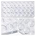 Jeteven Semi-Sphere Chocolate Mould PC Polycarbonate Chocolate Mold 24-Piece Tray