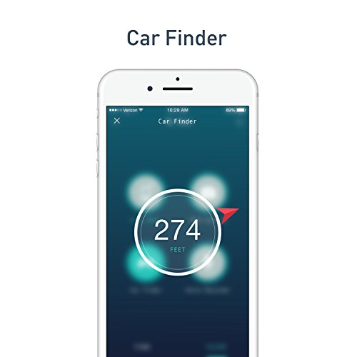 nonda iHere Key Finder, Phone Finder, Car Finder, Selfie Remote and Voice Recording Rechargeable Bluetooth Tracker for iPhone 4S/5/6/6S, iPad, Samsung Galaxy S5/S6/Note 4 and More (Gen 2)