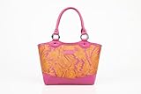Sachi 36-167 Insulated Fashion Lunch Tote, Pink Paisley