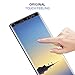 LK [3 Pack] Screen Protector for Samsung Galaxy Note 8, Liquid Skin [Full Coverage] [Case Friendly] HD Clear Anti-Bubble Film with Lifetime Replacement Warranty