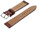 Hadley-Roma Men's MSM894RB-200 20mm Brown Genuine Leather Watch Strap