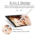Stylus Pen for Touch Screen, XIRON Rechargeable 1.5mm Fine Tip Point Active Stylus Pen Smart Digital Pencil with Glove for Drawing, Writing in iPad iPhone and other Tablet