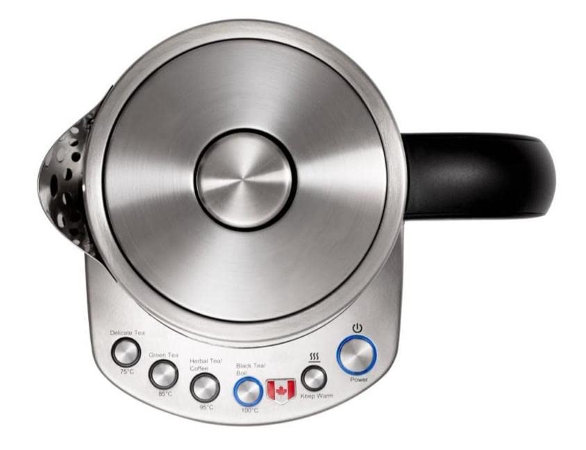 Bariton Electric Tea Maker – Glass Kettle + Stainless Steel Infuser – Keep Warm Function – Auto Shut-Off – BTM-1785GS