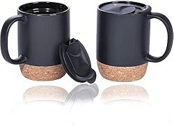 Coffee Mug Set of 2, 15 OZ Large Coffee Mugs with
