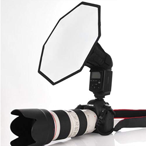 FidgetFidget 30cm Umbrella Softbox Reflector for Photo Studio Light Flash Speedligh - Thumbnail 2