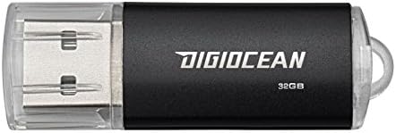DigiOcean Black 32 GB USB 2.0 Flash Drive