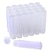 ReNext 50 Pcs Transparent Clear Empty Lip Balm Tubes Containers