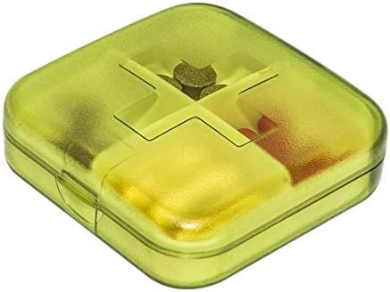 Portable 7 Day Pill Reminder Medicine Storage Pill Case Box A