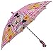 Disney Minnie Mouse Boutique Pink and White Polyester Gingham Flower Umbrella