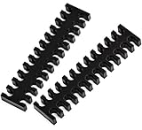 CRJ 24-Pin ATX Cable Comb For 3mm Sleeved Cables Black - Pack Of 2