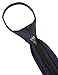 H2H Mens Comfortable Zipper Stripe Patterned Neck Tie Navy OneSize (KMANT075)