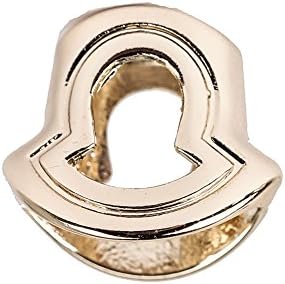 50pcs Gold Plated Metal Dual Face Bell Shape Cord Lock End Caps Stops End IA461