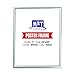 M&T Displays Snap Poster Frame 22x28 Inch Silver 1
