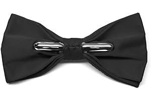 tiemart Men's Pre-Tied Clip-On Bow Tie