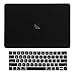 TOP CASE - Rubberized Matte Hard Case Cover + Matching Color Keyboard Cover Compatible with MacBook Pro 15