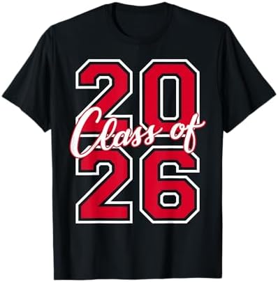 Amazon.com: CLASS OF 2026 - LETTERMAN STYLE RED CLASS OF 26 SWAG 