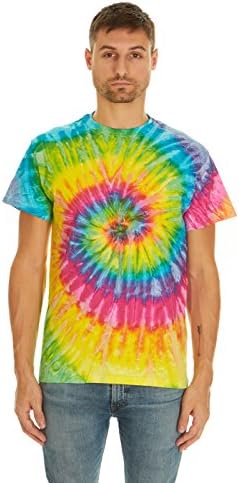 Krazy TeesTie Dye Shirt Women Tops, Tie Dye Shirts for Men, Teens, Tie Dye T Shirts, 100% Cotton in 35 Colors, Sizes S-5XL