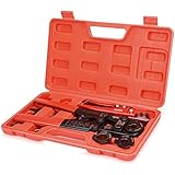IWISS IWS-FAS Compact PEX Pipe Crimping Tool Kit for F1807 3/8', 1/2', 3/4', 1' Copper Rings with Cutter Suits