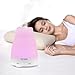 Essential Oil Diffuser, TOTU Ultrasonic Aromatherapy Humidifier with Diffuser, Capacity of 100ml, Silence Cool Mist/ 7 LED Colors/ Waterless Auto Off