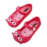 YING LAN Baby Summer Jelly Shoes Little Cat Toddler Kids Sandals