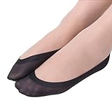 Sue&Joe Women's Loafer Liner Socks Casual Anti Odor No Show None Slip Hidden Sock