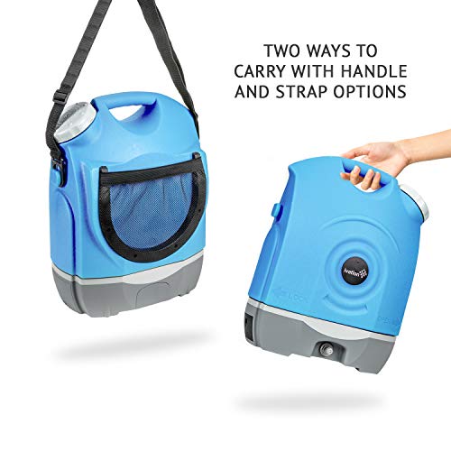 Ivation Multipurpose Portable Spray Washer w/Water Tank Built in Rechargeable 2200 mAh Lithium