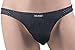 99extra Underwear, Men's Mesh Ice Fiber Low Rise Skinny Bikini - Black(2XL)