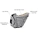 TushBaby The Only Safety Certified Hip Seat Baby Carrier - As Seen On Shark Tank-Adjustable, Machine Washable, Ergonomic Newborn + Toddler + Child Carrier, Safe Ultra-Comfortable Waist Carrier Grey