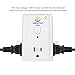 WenTop Wireless Remote Control Electrical Outlets Kit 3 in 1 Socket Programmable Remote Plug-in Switch for Lights and All Household Appliances - 1 Remote Control + 3 Outlets