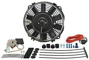 Derale 16308 Straight Blade Electric Fan 8" Diameter 350 CFM