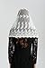 Catholic veil ivory lace veil for church mantilla headcover infinity veils v29b (Wrap)
