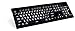 Logickeyboard XLargeprint White on Black keyboard compatible with ASTRA Mac Backlit -Part Number: LKBU-LPWB-AMBH-US