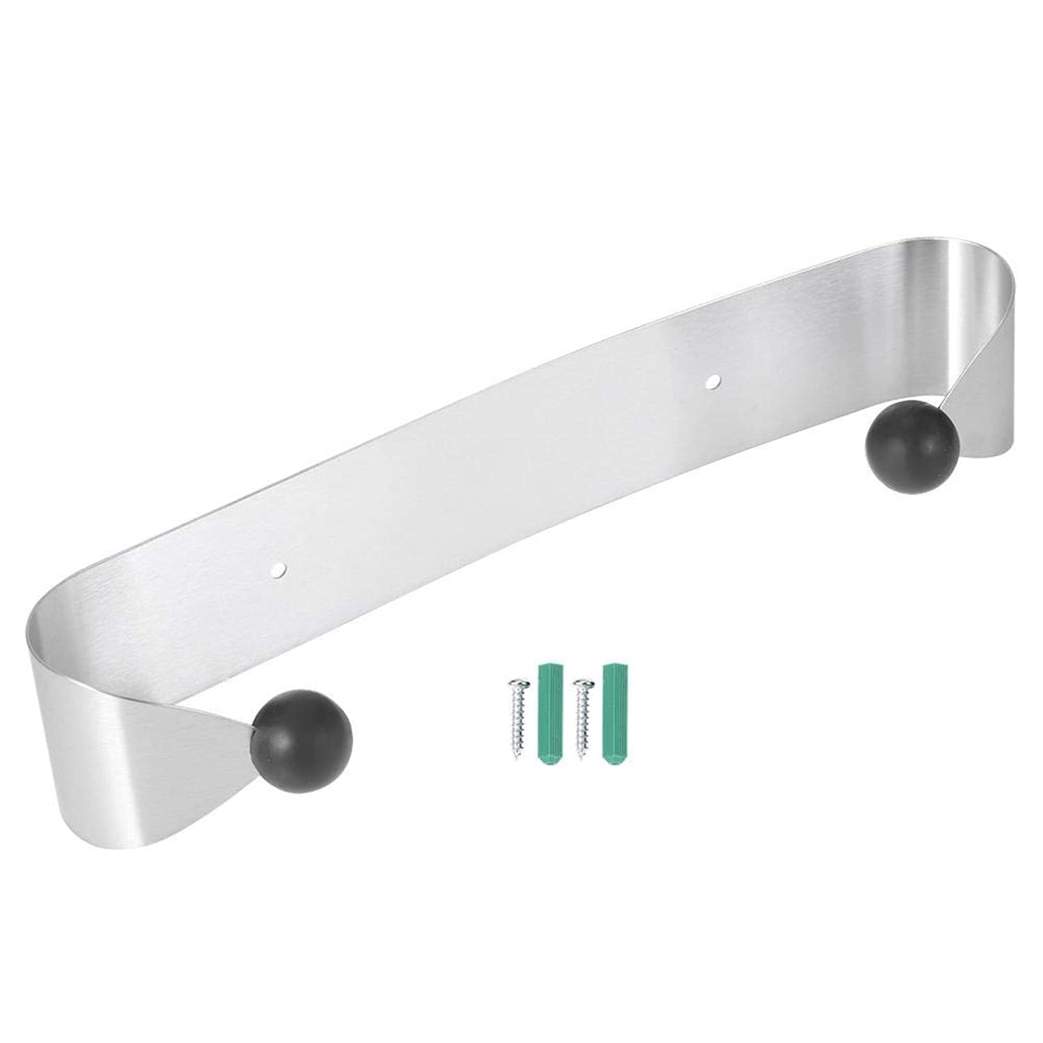 Wall Mounted Paper Towel Holder Stainless Steel Roll Paper Rack for Kitchen Bathroom Under Cabinet