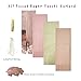 Tissue Paper Tassels Party Garland, 20pcs Rose Gold Foil Pink Blush Yellow Tassel 10g Rose Gold Confetti Gift for Baby Girl Showers Birthday Weddings Bridal Shower Decorations
