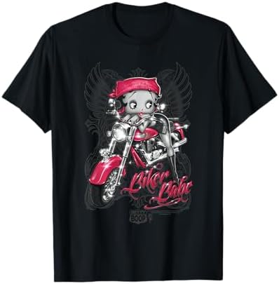 Amazon.com: Betty Boop Motorcycle Club T-Shirt : Clothing, Shoes